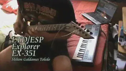 Guitarra LTD/ESP EX-351 Explorer