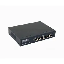 OSNOVO SW-20600(80W) коммутатор PoE на 6 портов
