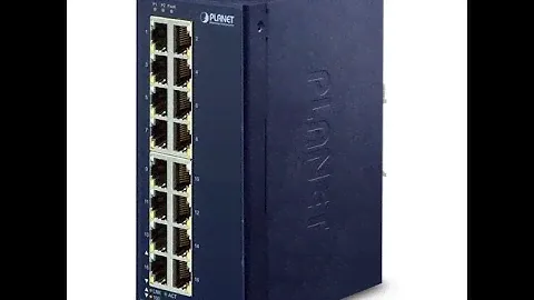 ISW-1600T Industrial Fast Ethernet Switch Unboxing