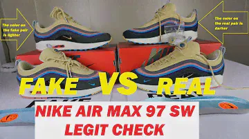 Nike Air Max 1/97 Sean Wotherspoon НАСТОЯЩИЙ ПРОТИВ ПОДДЕЛКИ (UA) Legit Check