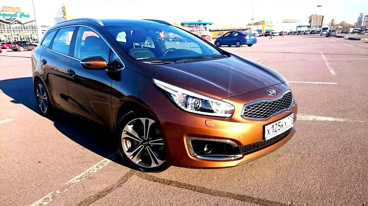 В Понедельник ОБЗОР на Киа Сид СВ универсал KIA Ceed SW 2017 DGI DCT6   / ТИХИЙ