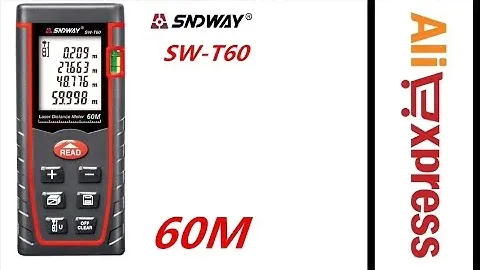 Лазерный дальномер SNDWAY SW-T60 с 🛒алиэкспресс