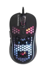 Игровая мышь USB SunWind SW-M800G оптическая, 3200dpi, для ноутбука (6but), черный