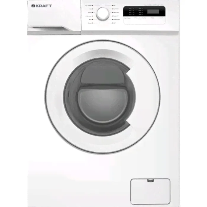 Стиральная машина Kraft KF-MD 7102 SW, класс А++, 1000 об/мин, 7 кг, дисплей, белая-0