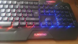 🛍 Клавиатура SUNWIND SW-K515G, USB, черный sw-mk103