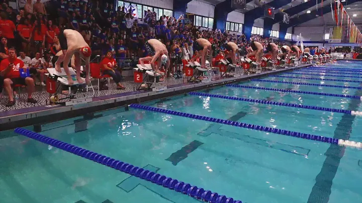Men’s 100y Free B Final | 2019 NCSA Spring Swimming Champs