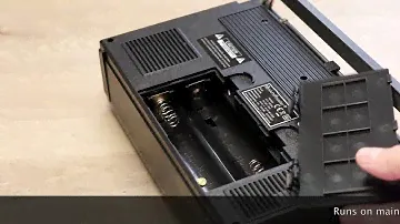 Radio Cassette Retro