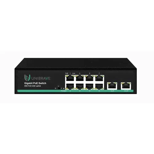 Сетевой коммутатор UB-SW-8G2G-150 Pro-0