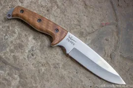 Shark AUS-8 SW (Stonewash, кожаный чехол), Kizlyar Supreme