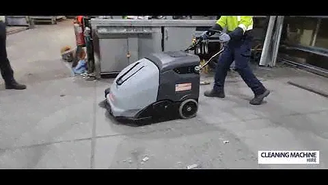 Nilfisk SW900 walk behind sweeper on hire - Cleaningmachines.ie