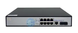 Управляемый L2 PoE коммутатор GIGALINK 8 Base-T 10/100/1000Mb/s (GL-SW-G204-10P) GL-SW-G204-10P Gigalink