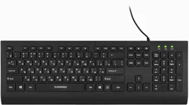 Клавиатура SunWind SW-KB300, USB, c подставкой для запястий, черный [1611549] в Москве